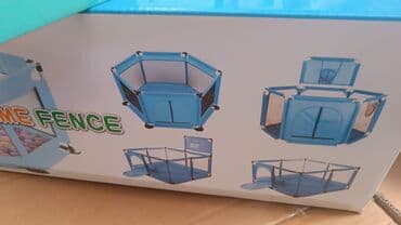 usag manejleri: Altıbucaqlı formada, mavi rəngli, dayanıqlı materialdan hazırlanmış — 1