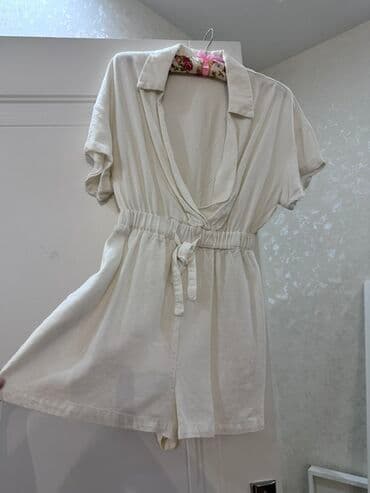 kleş günəş ətəyi: Tulum, Bershka, XS, rəng - Ağ — 2