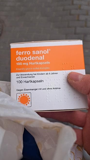 Digər: Məhsul: ferro sanol duodenal 100 mg Hartkapseln Təsvir: - — 1