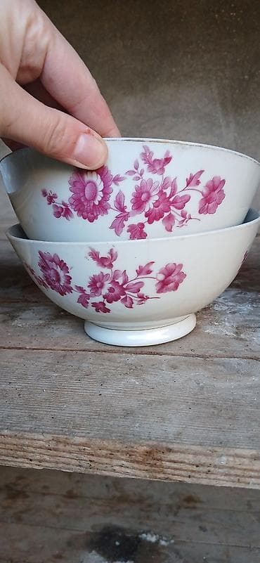 qedim kilim: Kasalar, rəng - Ağ, Farfor — 9