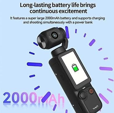 xiaomi modem wifi: W&O 4K Pocket Camera – cib ölçülü stabilizasiya olunan video — 6