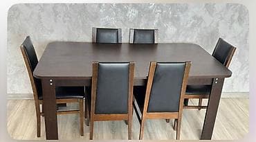 plasdik qapi pencere: *180 Azn* Masa dəsti satılır. 6 stulladır. Yaxşı vəziyyətdədir. Masa — 1