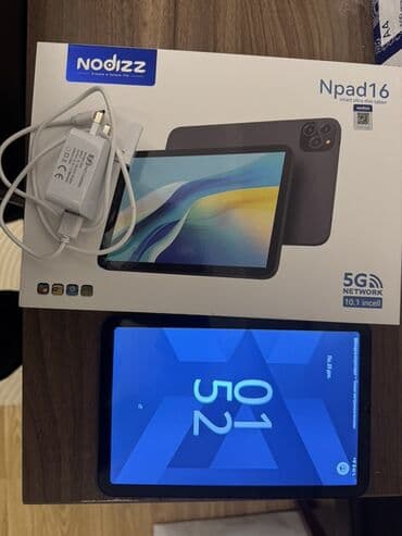 Kasalar: Nodizz Npad16 planşet Yaxsi veziyyetdedir.Ekranda qoruyucu plyonkasi — 1