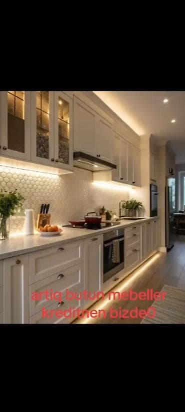 2el mebeler: Mətbəx mebeli hazırlama xidməti isdenilen dizayn olcu reng sifarisle — 4