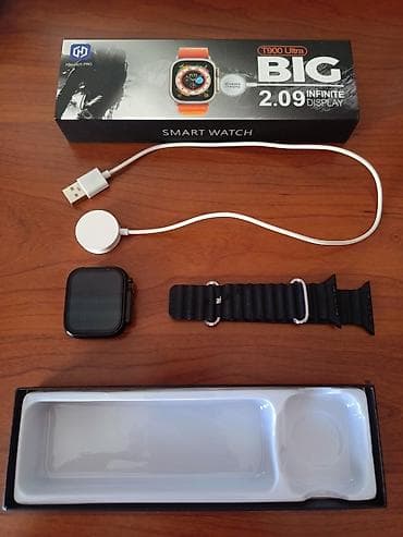 İşlənmiş, Smart saat, Smart, Sensor ekran, rəng - Qara
