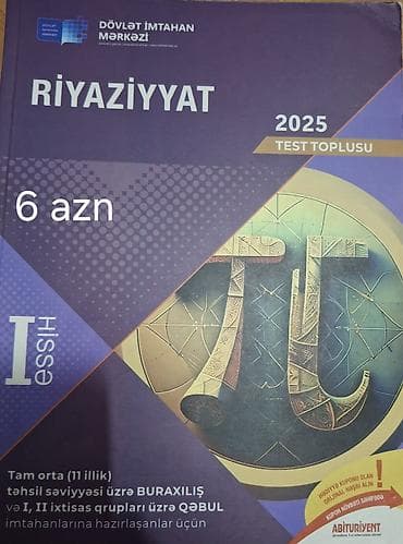 ata tingcilik: Abituriyentlər üçün hazırlıq, test topluları və əlavə kitablar. Test — 8