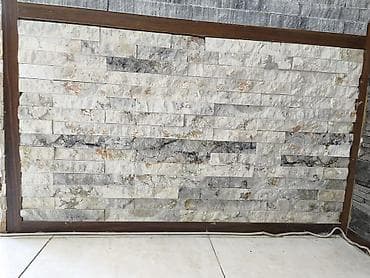 desmalar: Təbii daş dekorativ divar panelləri - Material: təbii daş (qırçın — 1
