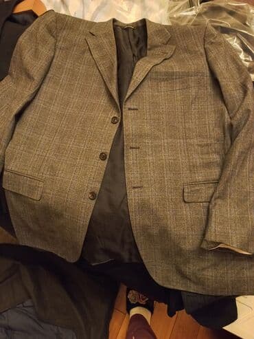 yun koynekler: Erkək üçün klassik şıq pencəklər dəsti - Brend: Ermenegildo Zegna — 1