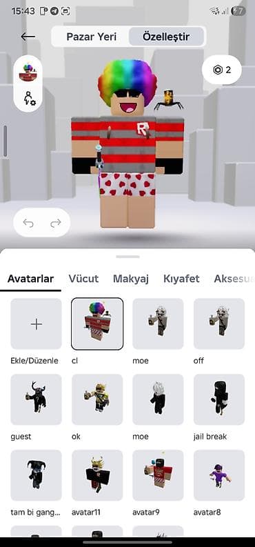 yamaha psr a 2000: Roblox hesapi animasyonlar Adidas topuklu, mage ve robo — 3