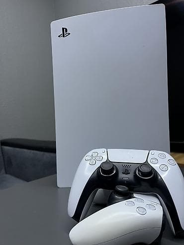disk satisi: Sony PlayStation 5 konsolu (disc versiyası) + 2 ədəd orjinal DualSense — 2