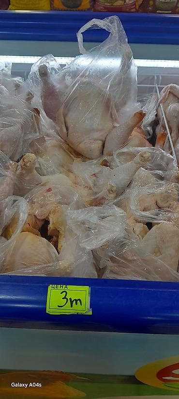19 litre su: Məhsul: Toyuq ətləri – müxtəlif kəsimlər Təqdim olunur: - Toyuq — 3