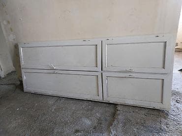 qapi: 5 ədəd PVC/Plastik qapı 80x 2.70 - Material: ağ rəngli PVC profillər — 2
