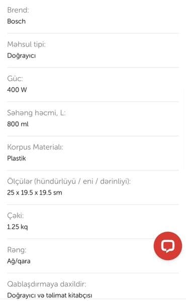 blendır: Stasionar blender, Bosch, Yeni, Pulsuz çatdırılma — 3