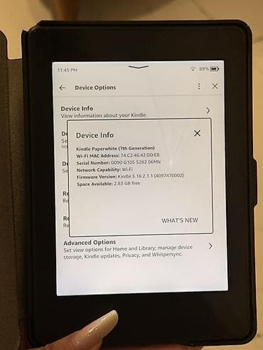 i̇phona 6: Kindle Paperwhite 7 (7-ci nəsil) satılır. Cihaz çox səliqəli istifadə — 3