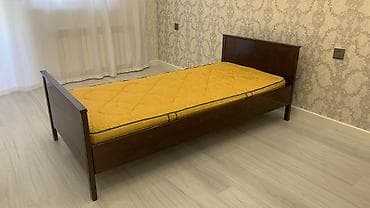 İşlənmiş, Təknəfərlik çarpayı, Bazasız, Matras ilə, Siyirməsiz