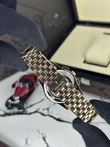 esger saati: Qol saatı, Patek Phillipe, rəng - Qızılı — 4