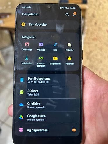 htc wildfire s: Samsung Galaxy A40, 64 GB, rəng - Qara, Barmaq izi — 3