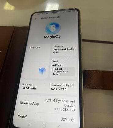 xiaomi note 7 ekran: Honor 256 GB, rəng - Yaşıl, İki sim kartlı — 2