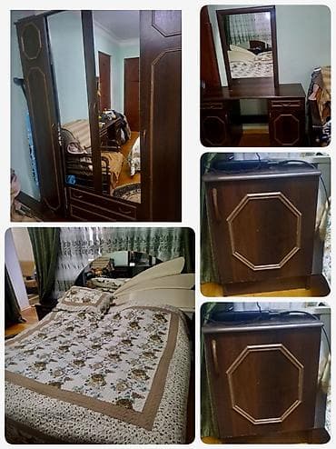 Taxta interyer qapısı – şüşəli dizayn - Material: təbii taxta karkas