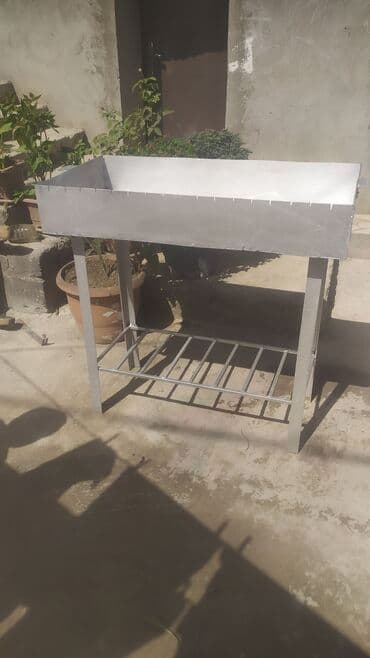 Digər restoran, kafe avadanlığı: Manqal 4 lüks lisdən yığılır zakaz öncədən qəbul edilir eni 45 sm — 2