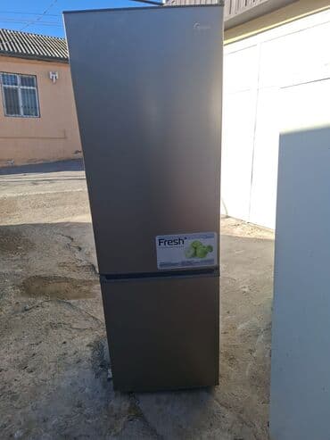 2 qapılı Midea Soyuducu Satılır, rəng - Boz