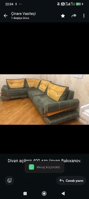 Divan açilmir 400 azn ünvan Bakıxanov. Çinarə 1211 — 1