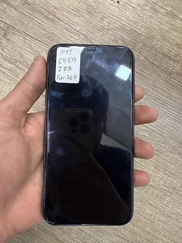 irshad telecom iphone: IPhone 11, 64 GB, Qara, Face ID — 2