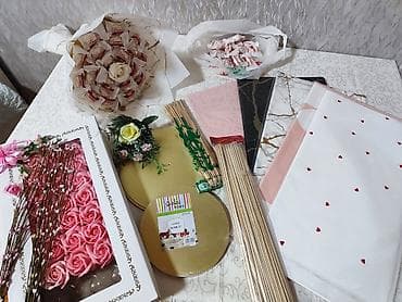 otaq gulleri haqqinda: Hədiyyə buketi və dekorasiya dəsti, hamısı birlikdə 40 azn 😍 Məzmun — 1