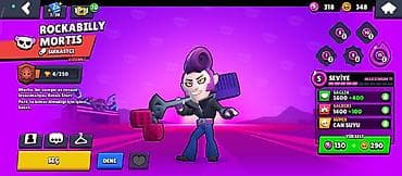 Zərgərlik əşyaları: Brawl Stars hesabı – yüksək səviyyəli brawlerlər və nadir skinlər — 5