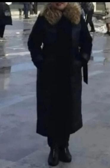 kaşmir paltolar: Palto, XL, rəng - Qara — 4
