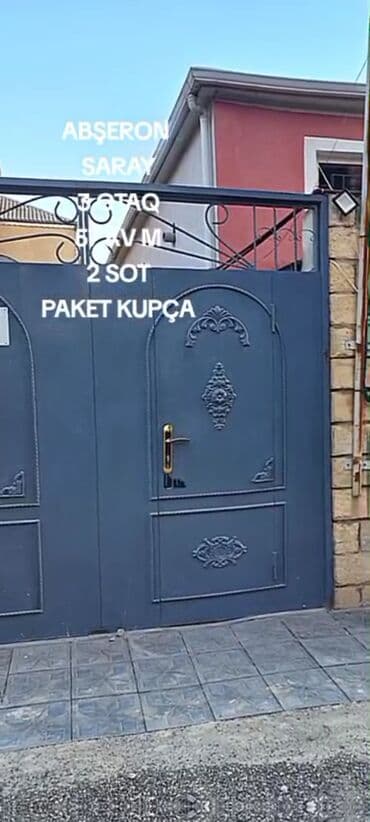 babək prospektində satılan evlər: 3 otaqlı, 57 kv. m, Kredit yoxdur, Orta təmir — 1