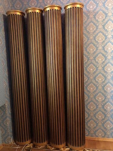 alcipan fiqurlari tavan: Qedim yunan sutunlari.kapitelle birlikde.istifade — 2