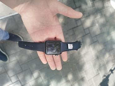 agilli saat: Smart saat, Apple, Sensor ekran, rəng - Qara — 1