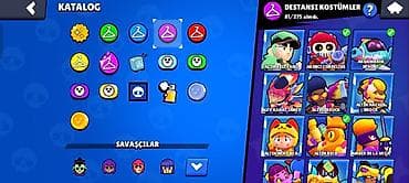Детский мир: Brawl Stars hesabı - Kupa: 43 497 - Kupa Yolu nişanı: II - Profil — 5