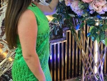 сони на прокат: Dior brendinə məxsus ipek platya 38-40 (M) razmerdi.1 dəfə geyinilib — 1