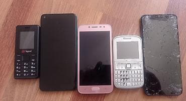 iphone aux kabel: Məhsul: Müxtəlif model mobil telefonlar dəsti (5 ədəd) Təsvir: - — 2