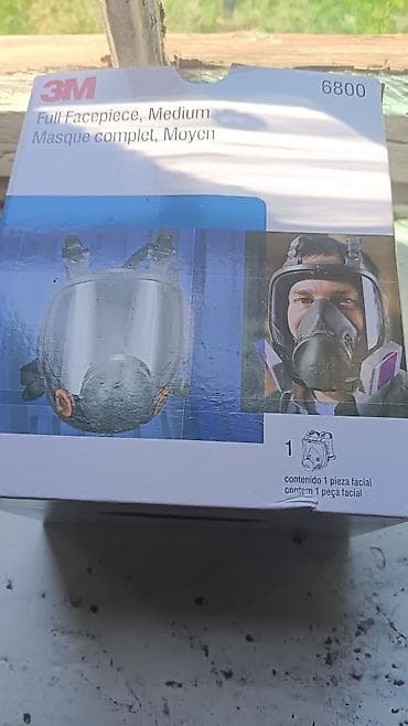 машк барои хароб шудан: 3M 6800 Tam Üz Maskası – Orta ölçü (Medium) Məhsul təsviri: - Model — 4