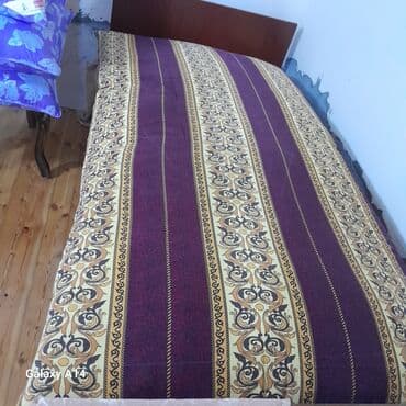 Təknəfərlik çarpayı, Matras ilə, Siyirməsiz lalafo.az -da Təknəfərlik çarpayı, Matras ilə, Siyirməsiz