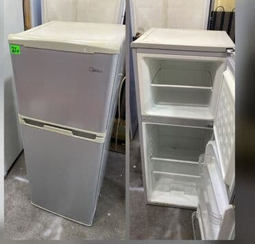 Mətbəx kombaynları və doğrayıcıları: İşlənmiş 2 qapılı Midea Soyuducu Satılır, rəng - Gümüşü — 1