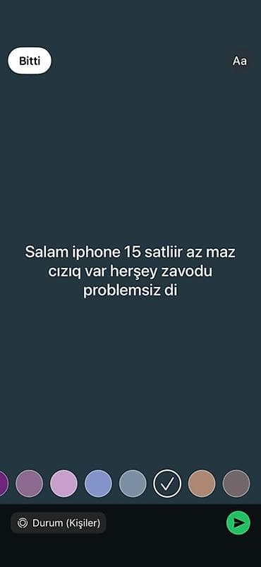 apple m1: IPhone 15, 128 GB, Black Titanium, Face ID — 1