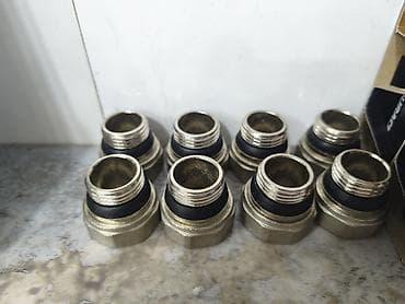 32 armatur: Metal boru birləşdiriciləri (keçid gövdələri) – komplekt - Material — 1