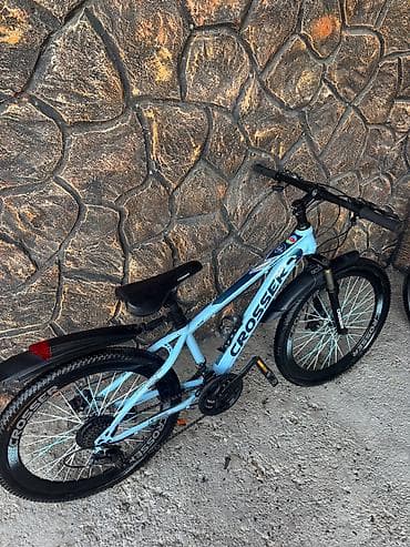 suru: Crosser dağ velosipedi 24 Lük Problemi yoxdu Skors Tormuz Amartizator — 2