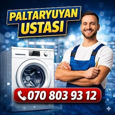 Мебельные услуги: Xidmət: Paltaryuyan ustası Təsvir: - Müxtəlif markalı paltaryuyan — 3