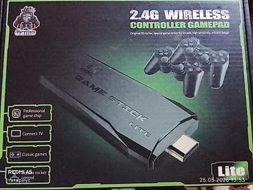 xbox controller: Game Stick Lite – 2.4G Wireless Controller Gamepad komplekti - TV-yə — 1