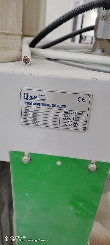 Ünalsan UNS 2836-01 sənaye toz sorucu (Industrial Dust Collector) - — 2