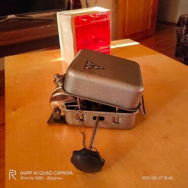 bakıda ovcu mağazaları: Ovçular və ya meşədə gəzinti üçün benzinlə işləyən plitə. çay, yemək — 3