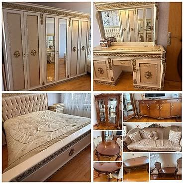 İşlənmiş, Komod, Masa və oturacaqlar, Divan — 1