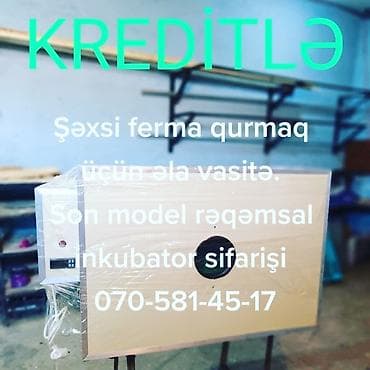inkubator satisi: Son model rəqəmsal tam avtomat.
inkubator sifarişi — 4