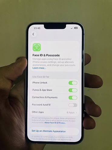 iphone kabro: IPhone 14, 128 GB, Çəhrayı, Zəmanət, Simsiz şarj, Face ID — 8