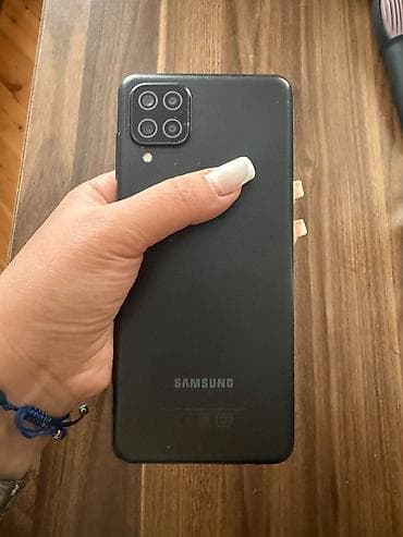 Samsung Galaxy A12, rəng - Qara, Barmaq izi — 2